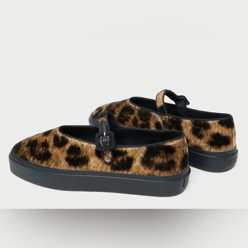 Loeffler Randall Leopard Print Sneakers